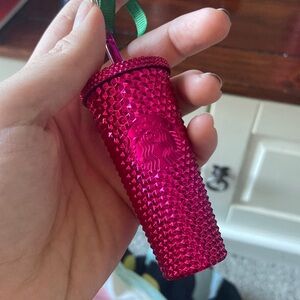 Starbucks Studded Keychain/Ornament